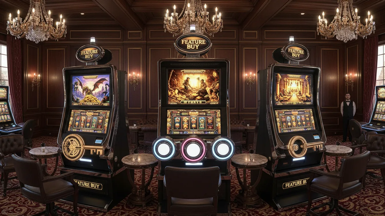 Magic key unlocking bonus buy slots demo